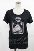 画像1: MILK / perfume Tee  黒 H-25-04-03-1029-ML-TO-KB-ZH (1)
