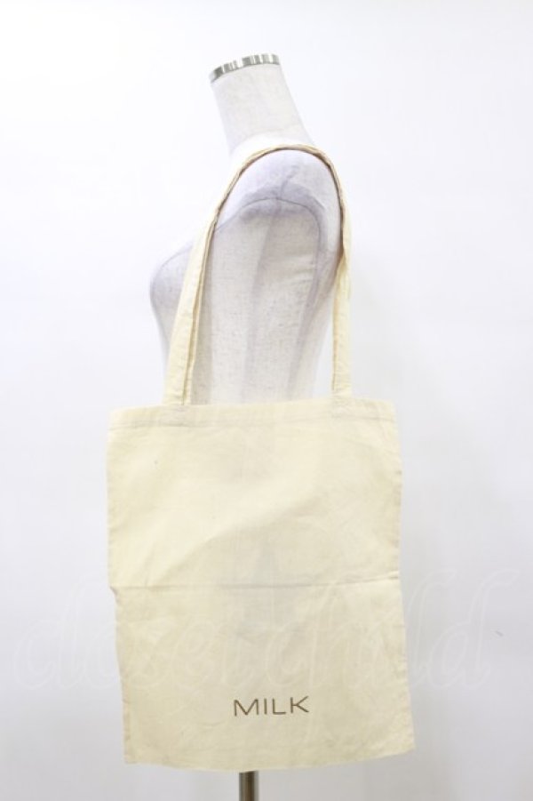 画像1: MILK / トートBAG  アイボリー H-25-04-03-002-ML-BG-KB-ZH (1)