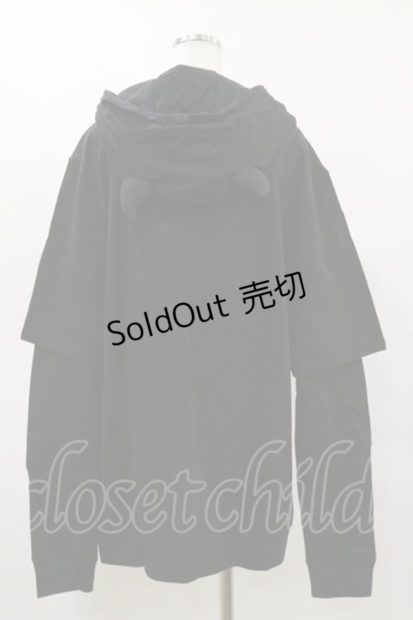 画像2: KILL STAR / Watch The Skies Hoodie L ブラック H-25-04-03-013-SL-TO-KB-ZH (2)
