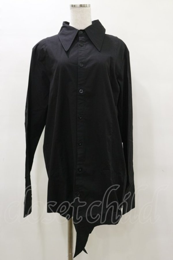 画像1: KILL STAR /OOD KIN LONGLINE SHIRT XS ブラック H-25-04-03-015-SL-BL-KB-ZH (1)