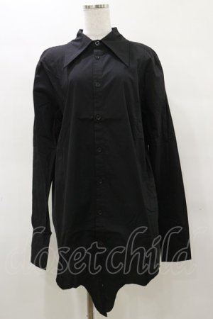 画像: KILL STAR /OOD KIN LONGLINE SHIRT XS ブラック H-25-04-03-016-SL-BL-KB-ZH