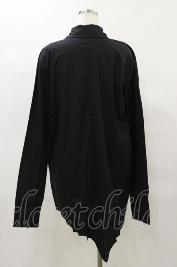 画像2: KILL STAR /OOD KIN LONGLINE SHIRT XS ブラック H-25-04-03-016-SL-BL-KB-ZH (2)