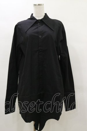 画像: KILL STAR /OOD KIN LONGLINE SHIRT XS ブラック H-25-04-03-017-SL-BL-KB-ZH
