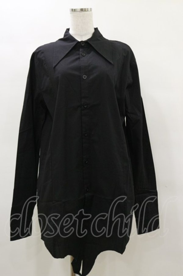 画像1: KILL STAR /OOD KIN LONGLINE SHIRT XS ブラック H-25-04-03-017-SL-BL-KB-ZH (1)
