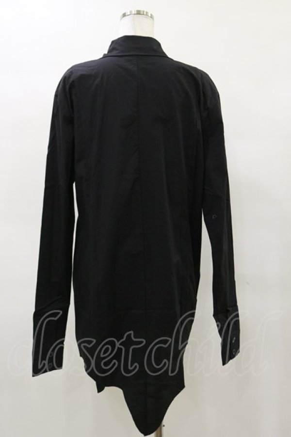 画像2: KILL STAR /OOD KIN LONGLINE SHIRT XS ブラック H-25-04-03-017-SL-BL-KB-ZH (2)