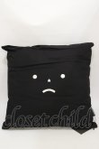 画像1: MORPH8NE / SLEEPY PILLOWクッション  ブラック H-25-04-03-003-PU-ZA-KB-ZH (1)