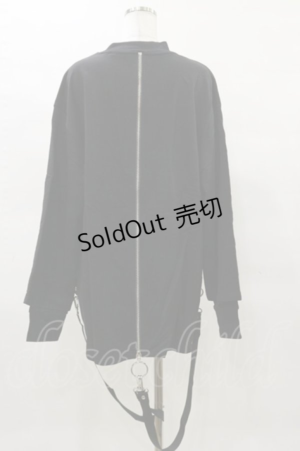 画像2: KILL STAR / FLAYER SWEAT SHIRT S ブラック H-25-04-03-018-SL-TO-KB-ZS (2)