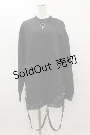 画像: KILL STAR / FLAYER SWEAT SHIRT S ブラック H-25-04-03-020-SL-TO-KB-ZH