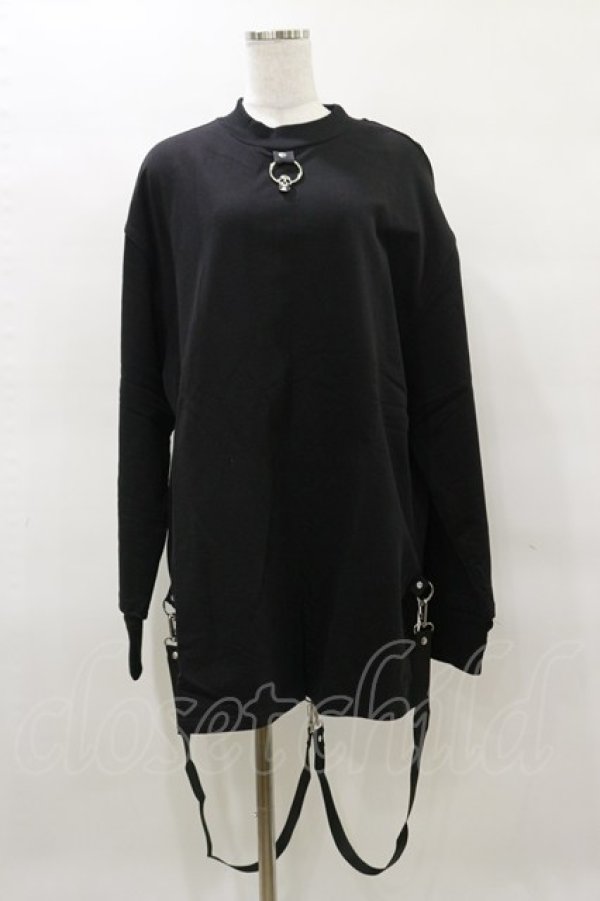 画像1: KILL STAR / FLAYER SWEAT SHIRT S ブラック H-25-04-03-020-SL-TO-KB-ZH (1)