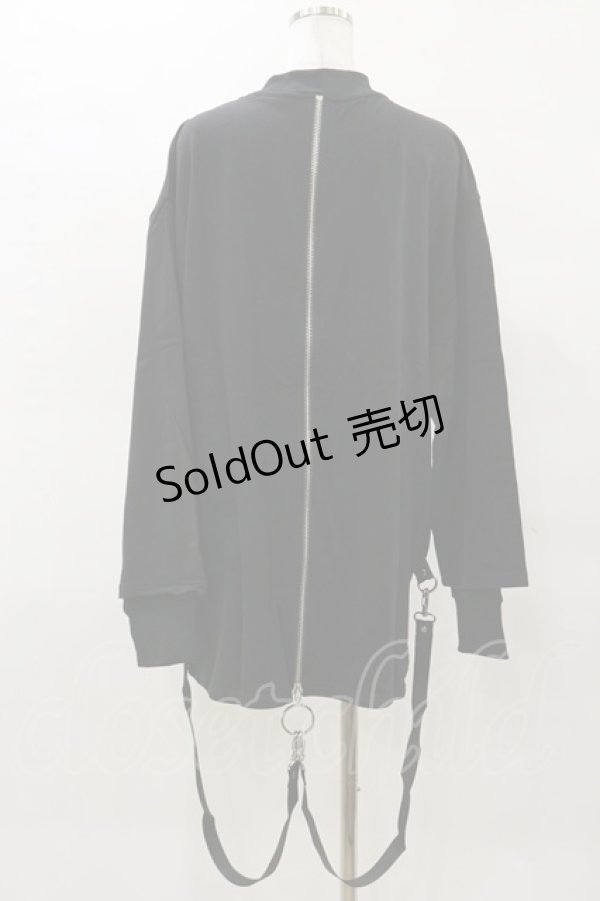 画像2: KILL STAR / FLAYER SWEAT SHIRT S ブラック H-25-04-03-020-SL-TO-KB-ZH (2)