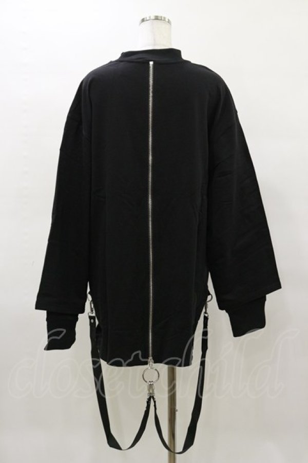 画像2: KILL STAR / FLAYER SWEAT SHIRT S ブラック H-25-04-03-021-SL-TO-KB-ZH (2)