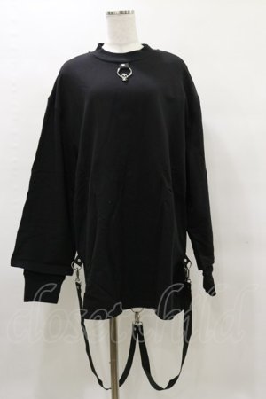 画像: KILL STAR / FLAYER SWEAT SHIRT S ブラック H-25-04-03-022-SL-TO-KB-ZH