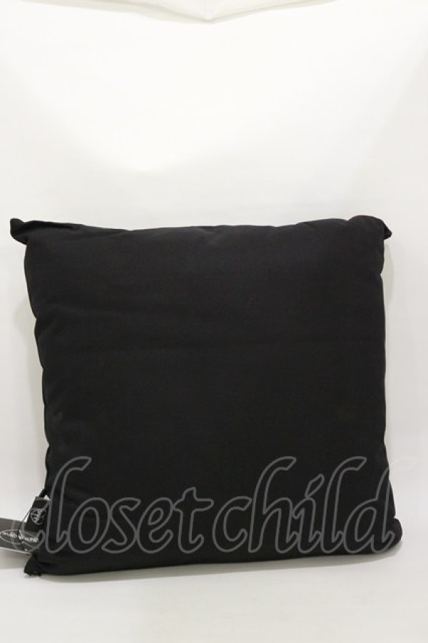 画像3: MORPH8NE / SLEEPY PILLOWクッション  ブラック H-25-04-03-003-PU-ZA-KB-ZH (3)