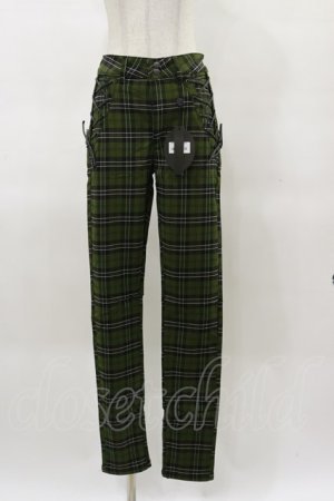 画像: KILL STAR / DARK CANOPY TROUSERS S グリーン H-25-04-03-027-SL-PA-KB-ZH