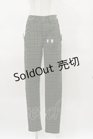 画像: KILL STAR / DARK CANOPY TROUSERS S グリーン H-25-04-03-027-SL-PA-KB-ZI