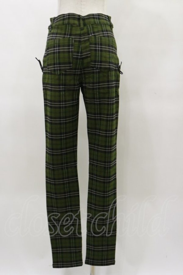 画像2: KILL STAR / DARK CANOPY TROUSERS S グリーン H-25-04-03-028-SL-PA-KB-ZH (2)