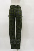 画像2: KILL STAR / DARK CANOPY TROUSERS XS グリーン H-25-04-03-030-SL-PA-KB-ZH (2)