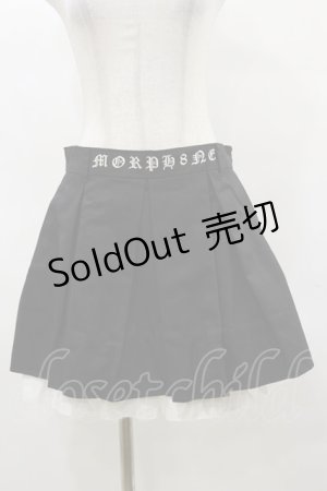 画像: MORPH8NE / USスカート L ブラック H-25-04-03-034-PU-SK-KB-ZH