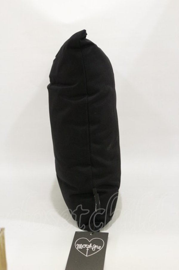 画像2: MORPH8NE / SLEEPY PILLOWクッション  ブラック H-25-04-03-004-PU-ZA-KB-ZH (2)