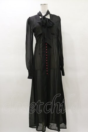 画像: KILL STAR / CECILE MAXI DRESS XS ブラック H-25-04-03-037-SL-OP-KB-ZH
