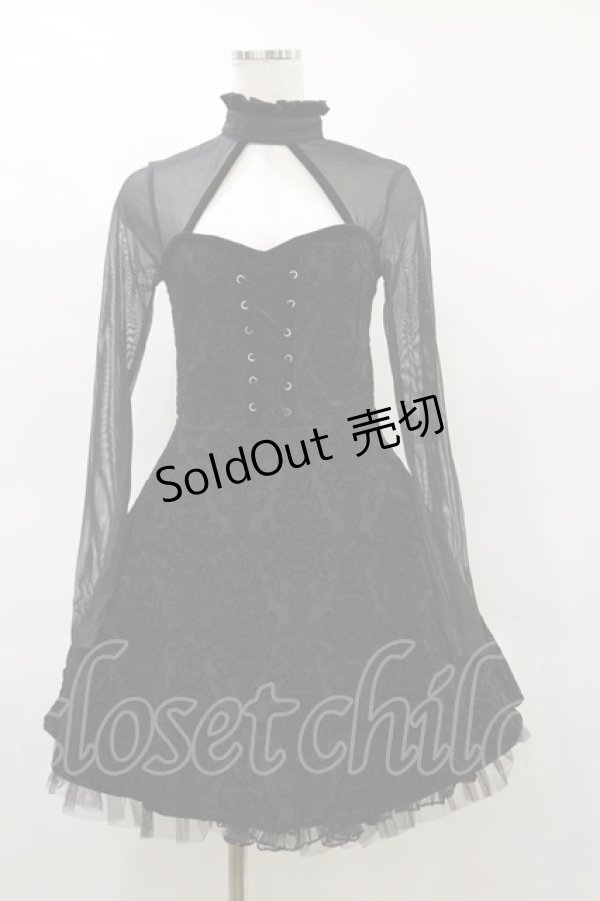 画像1: KILL STAR / ANABELLE PARTY DRRESS S ブラック H-25-04-03-039-SL-OP-KB-ZH (1)