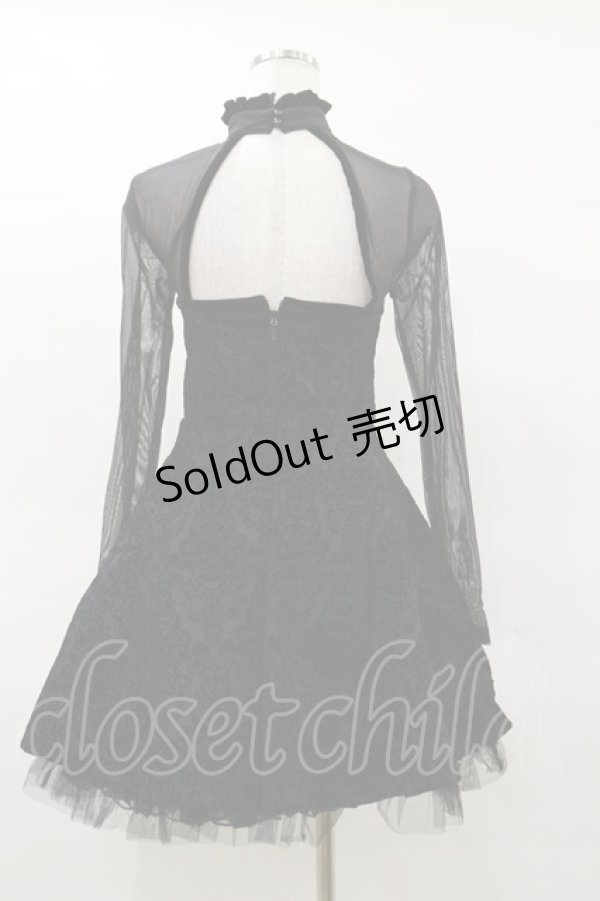画像2: KILL STAR / ANABELLE PARTY DRRESS S ブラック H-25-04-03-039-SL-OP-KB-ZH (2)