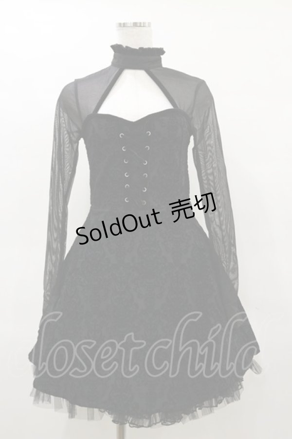 画像1: KILL STAR / ANABELLE PARTY DRRESS S ブラック H-25-04-03-040-SL-OP-KB-ZH (1)