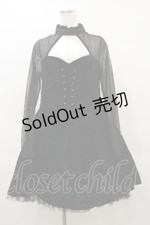画像: KILL STAR / ANABELLE PARTY DRRESS XXL ブラック H-25-04-03-041-SL-OP-KB-ZH