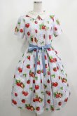 画像1: Emily Temple cute / Dear Strawberryワンピース  サックス H-25-04-04-001-ET-OP-KB-ZH (1)