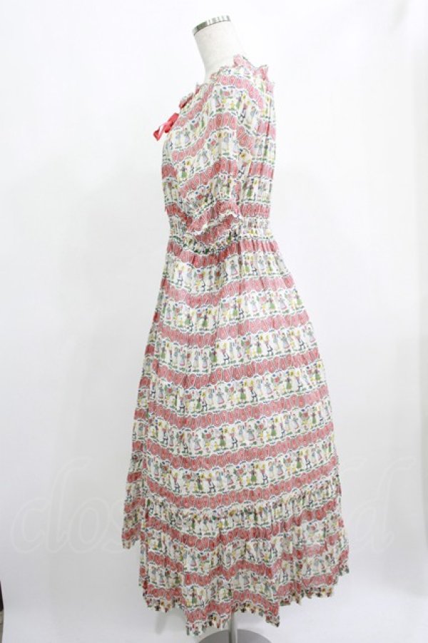 画像2: Jane Marple / Parade smock dress M mandarin H-25-04-04-026-JM-OP-KB-ZH (2)