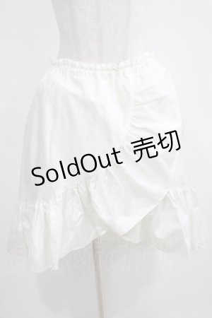 画像: MARBLE / フリルスカート  オフ白 H-25-04-04-032-GO-SK-KB-ZH