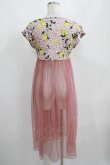 画像3: MILK / ハニーレモン TEE dress  ピンク H-25-04-04-048-ML-OP-KB-ZH (3)