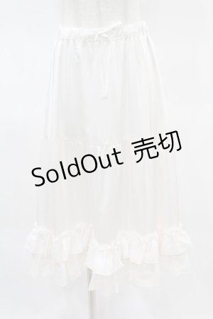 画像: axes femme kawaii / ミディフリルペチスカート M オフ H-25-04-04-1040-AX-SK-NS-ZH