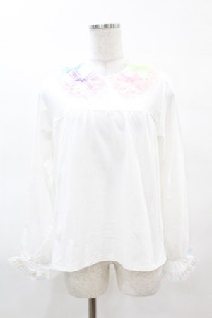 画像: Nile Perch / カラフルリボントップス Free オフ H-25-04-04-1050-LO-TO-NS-ZH