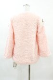 画像2: Ank Rouge / スピンドルハートボアブルゾン M ピンク H-25-04-04-1061-CA-JA-NS-C012 (2)
