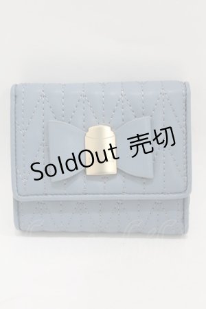 画像: m petit by misako / NINA'Sコラボ財布  ブルー H-25-04-04-1011-LO-ZA-NS-ZH