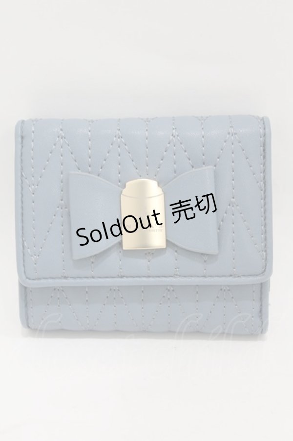 画像1: m petit by misako / NINA'Sコラボ財布  ブルー H-25-04-04-1011-LO-ZA-NS-ZH (1)