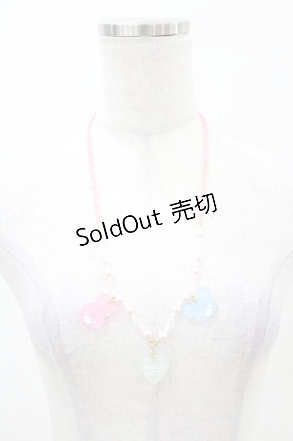 画像2: Angelic Pretty / Happy Garlandネックレス  ピンク H-25-04-04-1012-AP-AC-NS-ZH (2)