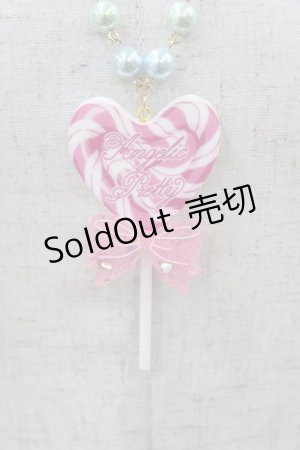 画像: Angelic Pretty / POP Heartロリポップネックレス  ピンク H-25-04-04-1013-AP-AC-NS-ZH