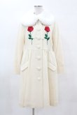 画像1: Angelic Pretty / Rose Embroideryコート Free オフ H-25-04-04-1023-AP-CO-NS-C011 (1)