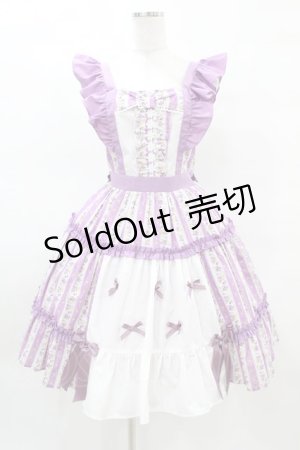画像: axes femme kawaii / ハミングフローラジャンスカ M パープル H-25-04-04-1027-AX-OP-NS-ZH