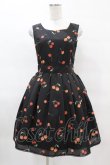画像1: mille fille closet by LODISPOTTO / Sweet Cherryワンピース M ブラック H-25-04-04-1035-LO-OP-NS-ZH (1)