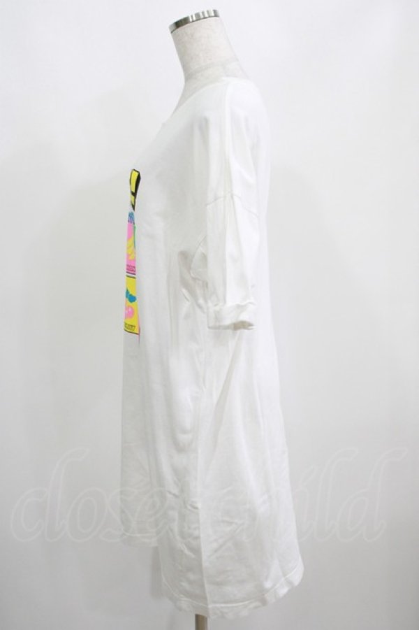 画像2: Candy Stripper / FRUITY TEE ONE-PIECE 2 ホワイト H-25-04-04-053-PU-OP-KB-ZH (2)
