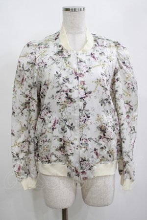 画像: Candy Stripper / MYSTIC FLOWER&CROSS JACKET  オフ H-25-04-04-058-PU-JA-KB-ZH