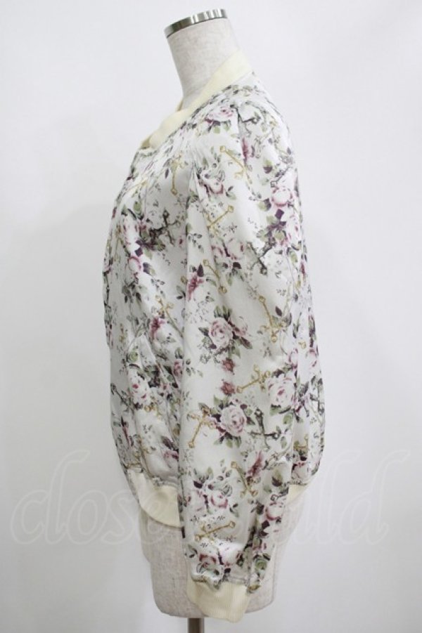 画像2: Candy Stripper / MYSTIC FLOWER&CROSS JACKET  オフ H-25-04-04-058-PU-JA-KB-ZH (2)