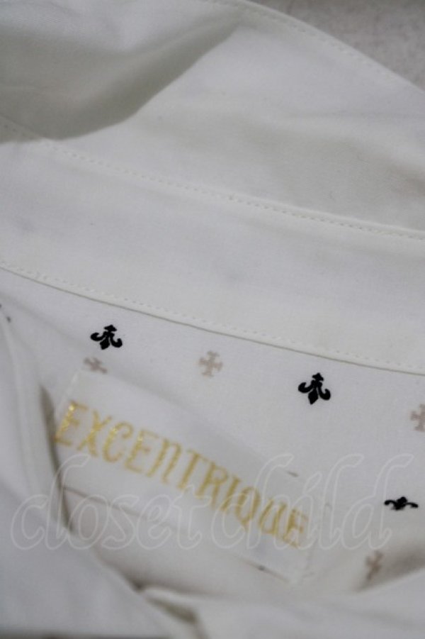 画像5: EXCENTRIQUE / Tatianaボウ付きブラウス  白 H-25-04-04-062-EL-BL-KB-ZH (5)