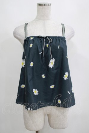 画像: MILK / Daisy fieldキャミ  ブラックガーデン H-25-04-04-071-ML-TO-KB-ZH