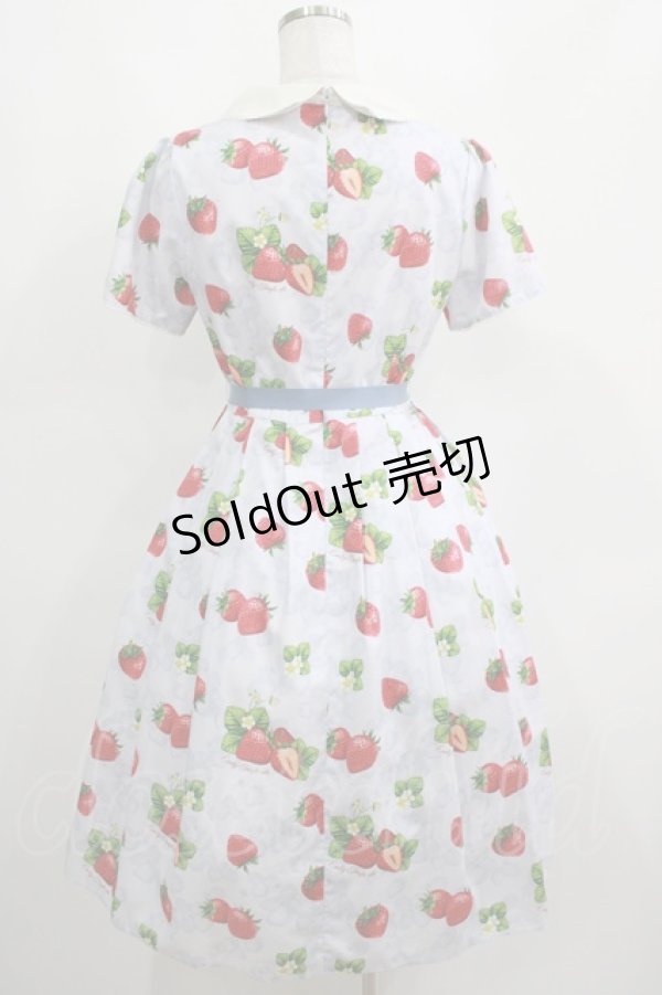 画像3: Emily Temple cute / Dear Strawberryワンピース  サックス H-25-04-04-001-ET-OP-KB-ZH (3)