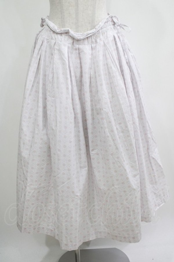 画像1: Jane Marple Dans Le Salon / Vintage pattern clothキャトルタックスカート  ピンク H-25-04-04-080-JM-SK-KB-ZH (1)