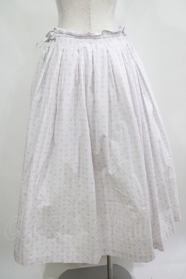 画像3: Jane Marple Dans Le Salon / Vintage pattern clothキャトルタックスカート  ピンク H-25-04-04-080-JM-SK-KB-ZH (3)